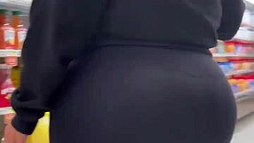 why does phat ass heather the bbw babe intrigue with her fat curves in yoga voyeur style?