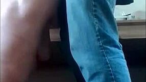 European Slave Submits To Belt In BDSM Session