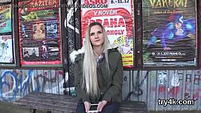 natural teen 18+ intensely sucks cock in pov then gets twat reamed