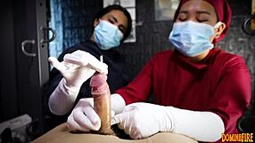 Femdom Performs Sounding On Patient In Hospital Compilation