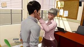 In ripples 134, emotions run high as clothes get ripped in this anime game