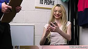 Blonde stepmom teaches pussy and ass anatomy! 😏