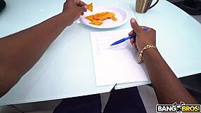 eden west sucks stepfather jonathan jordan's big cock to facial