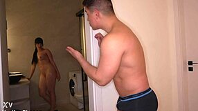 Pervert Roommate Drills Pussy And Throat - Jason Carrera And Yenifer Chacon