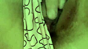 Student Masturbates Hairy Pussy Under Desk!