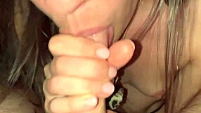 My girlfriend gives the best blowjob ever with big cock