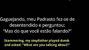 My stepdad's stepsister caught him slamming me on my bed! She laughed and called me a slut!