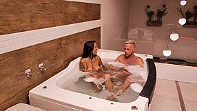 hot chat and lots of dick in this hot brunettes ass and real cumshot from her screaming ass vagninho e nick niquita