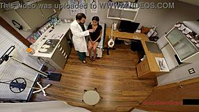 mandatory new student physical for mixed cutie with small tits get examined by doctor tampa