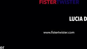 Czech Lesbians Foxie T And Lucia Denvile Fist Pussies