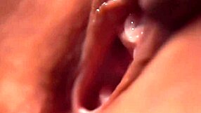 Penetrations and cum dripping from pussy on macro lens