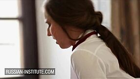 Amirah Adara and Sophie Lynx feel intense emotions in extra music class with anal and blowjob