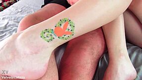 couple in casting interview starts with rub and fuck