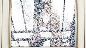 intense backstage blowjob from mira monroe in latex before hard fucking close up shaved pussy