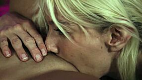 brunette teen 18+ lesbian client seduced by her masseuse and enjoy wet orgasm - kenna james scarlett alexis.