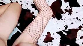 i'm the skinny milf getting filmed with a muscular guy.