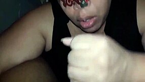 sucking my dick deepthroat style, bringing me to orgasm