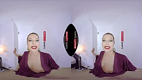 mommy in fishnet deepthroats and rides doggystyle!