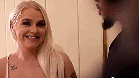 rough black gang triple-team and ass-fuck the dumb stripper slut