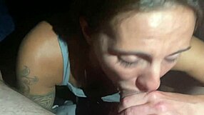 Blowjob in bedroom