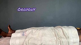 Housewife Achieves Intense Orgasm During One-on-One Home Massage Session