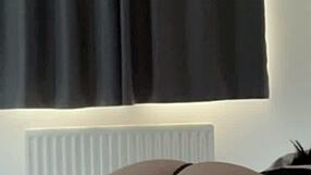 Horny british girl plays with toys solo on webcam