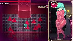 Mage Kanade's futanari dungeon quest episode 2 features a slime encounter.