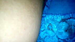 hey check out my wife's blue panties in part one - wow what a tease!