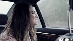 Sexy teen 18+ athena faris banged so hard by a crazy stranger with big penis in hardcore group oral.