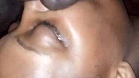 Ebony Amateurs in Sloppy Action