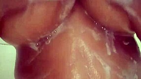 can you resist this quick shower tease with big tits and ass?