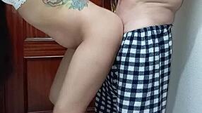 Unexpected Blowjob From Mouth To Ass