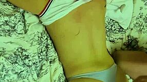 Therapeutic back massage turns into wand orgasm and deep fuck