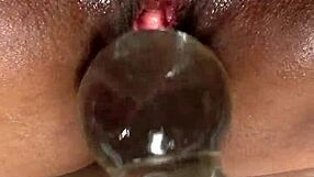 Big Pussy Play With Huge Dildo Insertion