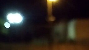 Intense public cumshot on soccer field, almost caught!