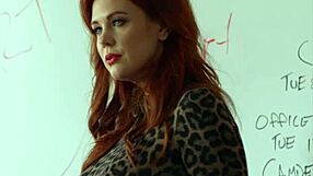 Vixenplus Maitland Ward Teaches Students Dark Lesson In Stockings