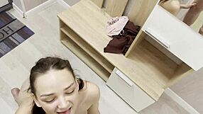 I Sucked His Cock In The Shower For A Happy Ending