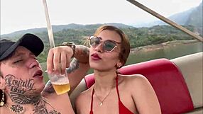 Pov - Public Sex At Boat Party With A Horny Girl - Blakeproductions