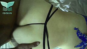 European blonde in Mexico City has unprotected sex with a Mexican after drinks