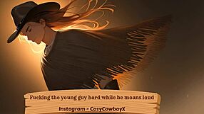 Fucking Young Guy Hard While He Moans Loud