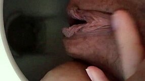 Pregnant Woman Displays Her Big Swollen Pussy Seductively.