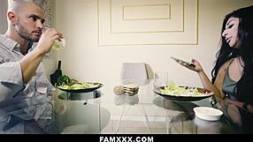 How grateful are you to daddy, sorority stepdaughter? Show me now.