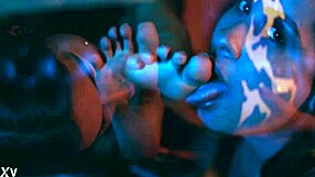 My Feet Are Worshipped By The Most Horny Sluts With Licking And Deepthroat