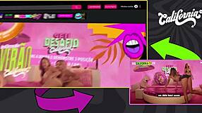 shocking video brazilian model caught kissing best friend lesbian