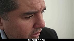 Stepmom charli phoenix impresses stepsons boss with special trick