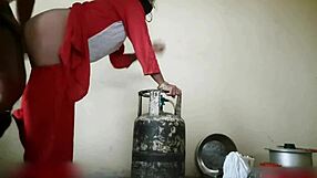 indian stepsister sex in kitchen