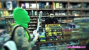 busty bikini girlfriends stealing and fucking in foursome oh no