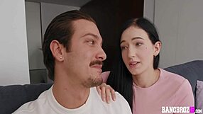 Petite teen's anal arrangement