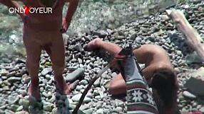 Beach Slut Gives Head and Gets Fucked!