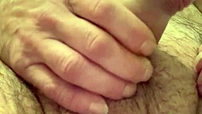 Up Close Cock and Ball Play for Your Viewing Pleasure